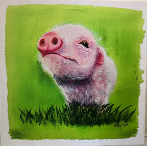 "Piggy" Canvas