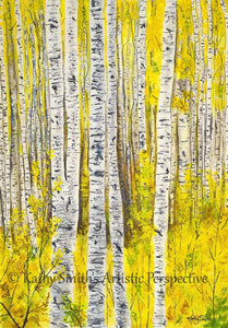 "Autumn Aspen" Print