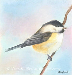 "Chickadee" Print