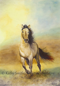 "Desert Run" Print