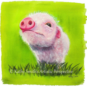 "Piggy" Print